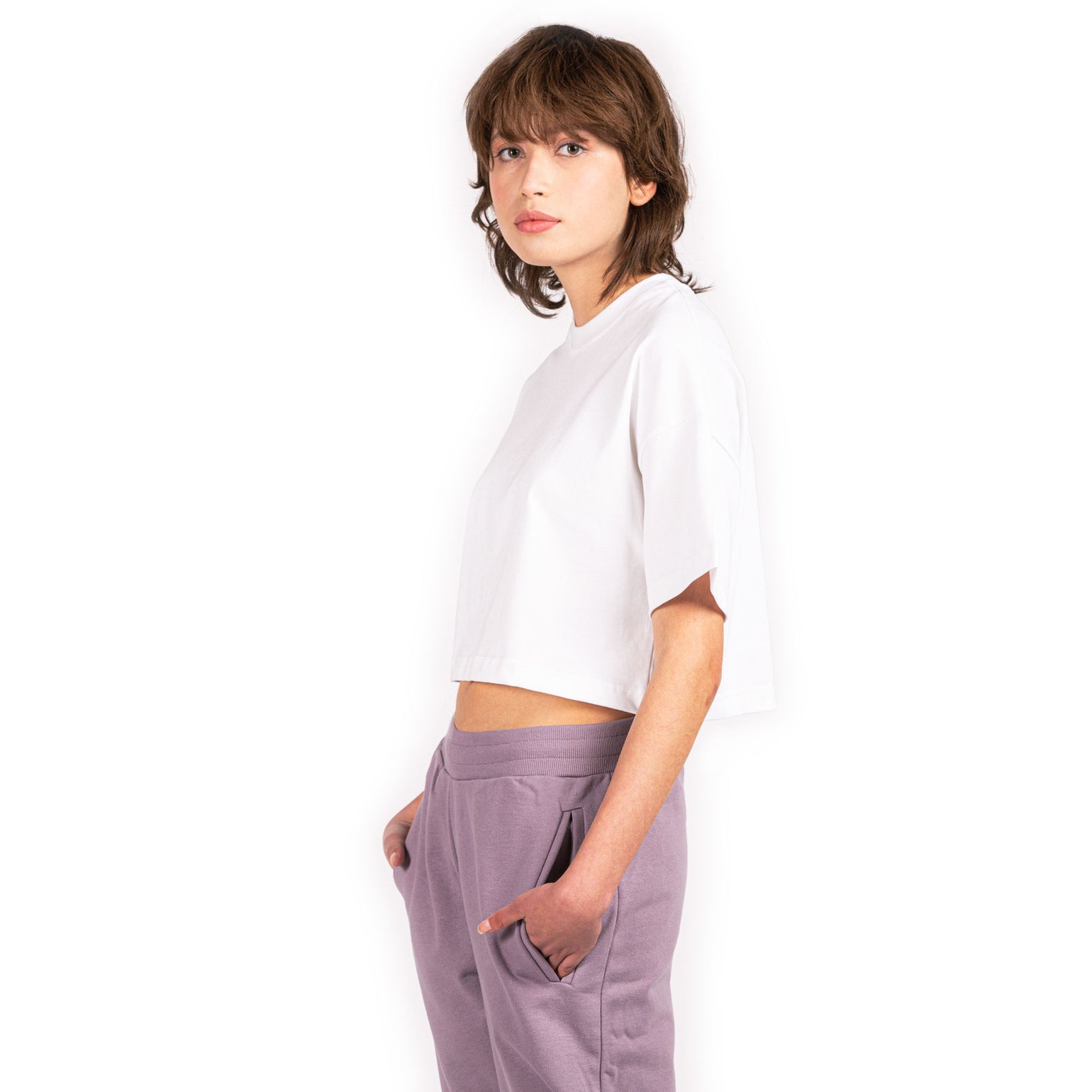 Ladies-Cropped Tee